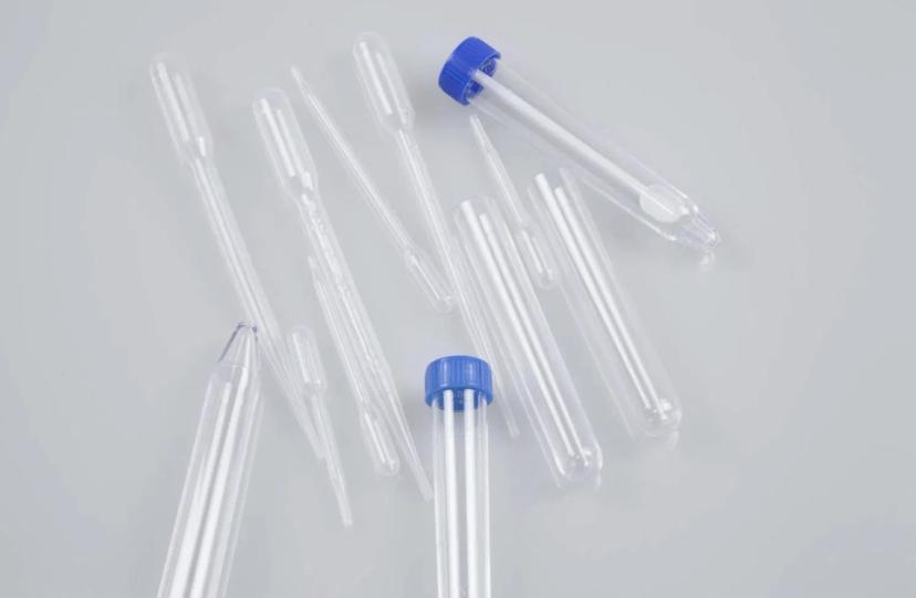 Produttore di Strisce Gocciolanti Mini da 10UL 15UL 20UL con Pipetta Pasteur in Plastica a Compressione per Trasferimento di Micro Pipette