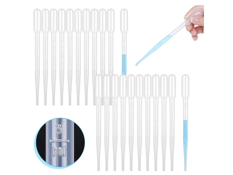 Produttore di Micropipette da Laboratorio per Trasferimento di Liquidi 149mm 5ml Volume Regolabile Pipetta di Trasferimento Pasteur